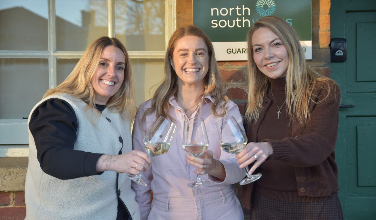 L-R Managing Director Kim Wilson, Sustainability Manager Erin Williams, Head of Technical Emily Brighton MW